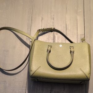 Tory Burch Olive Green Bag - Excellent Condition